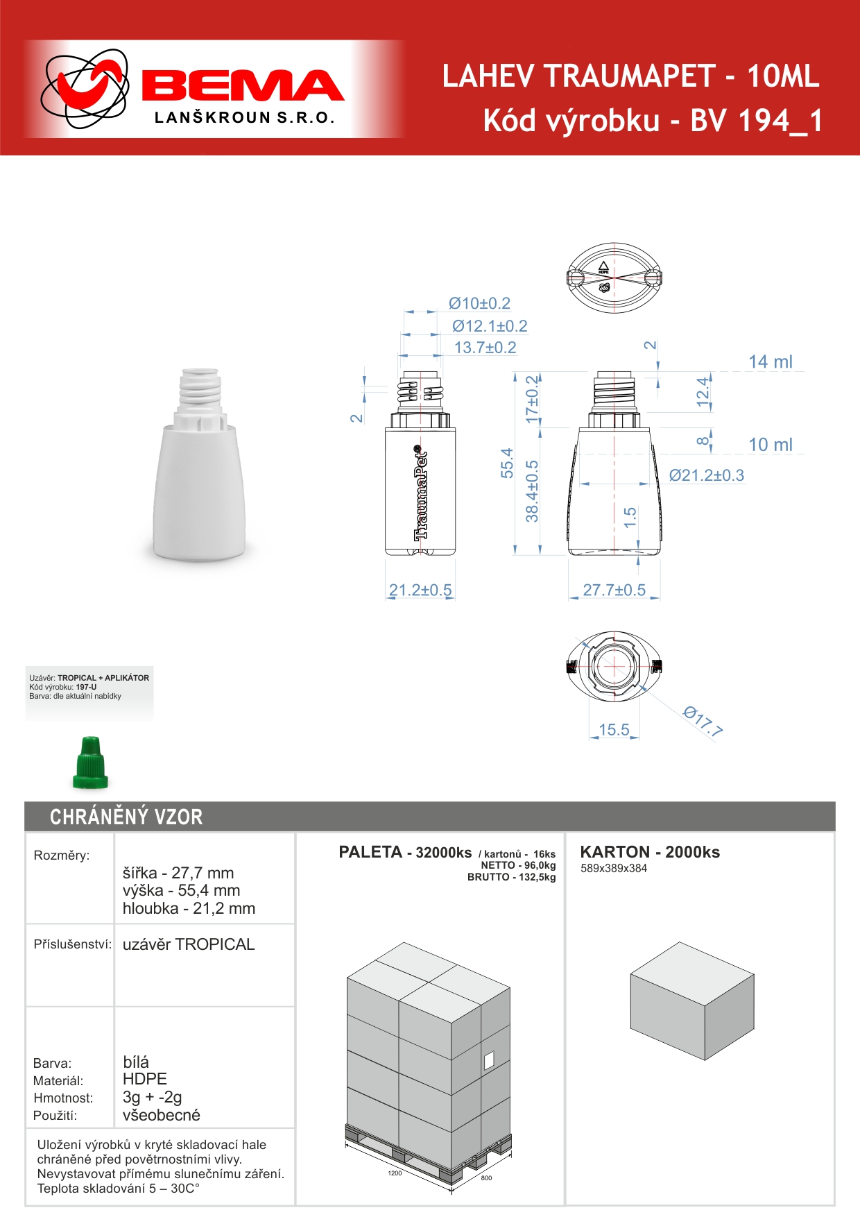 Traumapet 10ml-15-7-2025